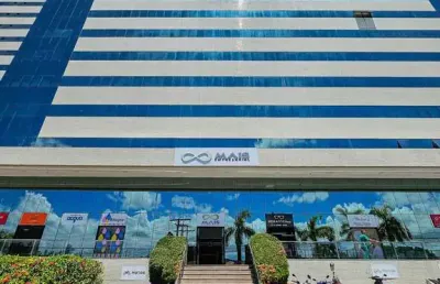 Mais empresarial - aluguel - sala com 320m² em lauro de freitas