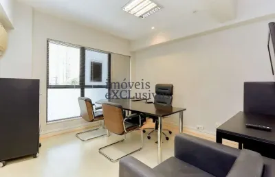 Sala comercial com 5 salas à venda na rua capitão souza franco, 848, batel, curitiba por r$ 890.000