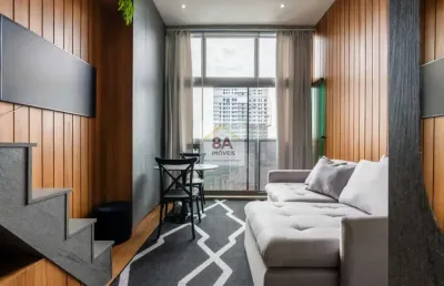 Apartamento com 1 quarto à venda na Alameda dos Arapanés, --, Moema, São Paulo