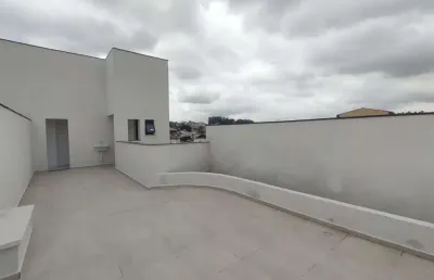 Cobertura para venda em santo andré, parque oratório, 2 dormitórios, 1 banheiro, 1 vaga