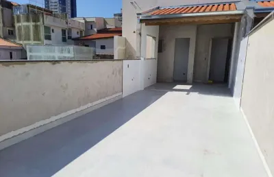 Cobertura para venda em santo andré, vila alzira, 2 dormitórios, 1 suíte, 2 banheiros, 1 vaga