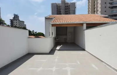Cobertura para venda em santo andré, campestre, 3 dormitórios, 1 suíte, 3 banheiros, 2 vagas