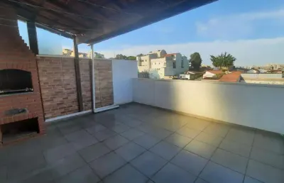 Cobertura para venda em santo andré, vila junqueira, 2 dormitórios, 1 banheiro, 1 vaga