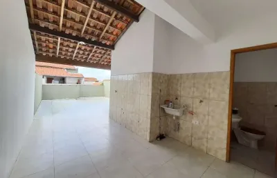 Cobertura para locação em santo andré, vila lucinda, 2 dormitórios, 1 suíte, 3 banheiros, 1 vaga