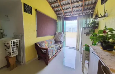 Cobertura para venda em santo andré, parque das nações, 2 dormitórios, 1 suíte, 2 banheiros, 2 vagas