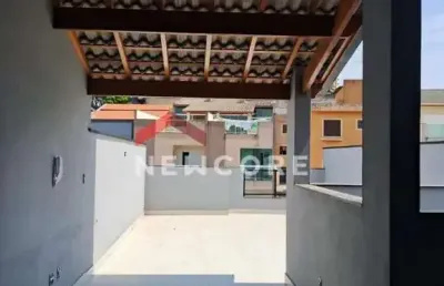 Cobertura para locação em santo andré, vila príncipe de gales, 2 dormitórios, 1 suíte, 3 banheiros, 1 vaga