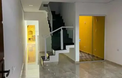 Sobrado para venda em santo andré, vila camilópolis, 3 dormitórios, 1 suíte, 2 banheiros, 2 vagas