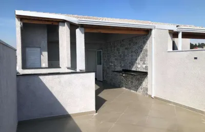 Cobertura para venda em santo andré, parque oratório, 2 dormitórios, 1 suíte, 3 banheiros, 1 vaga