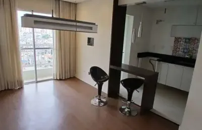 Apartamento para locação em santo andré, vila príncipe de gales, 2 dormitórios, 1 banheiro, 1 vaga