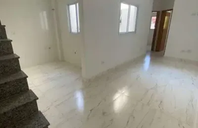 Cobertura para venda em santo andré, vila eldízia, 2 dormitórios, 2 banheiros, 2 vagas