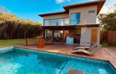 Casa com 5 dormitórios à venda, 400 m² por r$ 2.990.000,00 - praia do forte - mata de são joão/ba