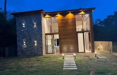 Casa com 4 dormitórios à venda, 250 m² por r$ 2.200.000,00 - praia do forte - mata de são joão/ba