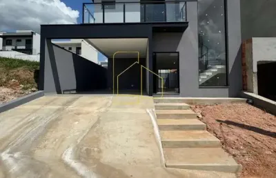 Sobrado alto padrão condomínio reserva ermida em jundiaí-sp