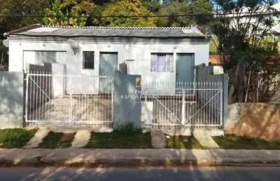 Terreno com casas e área verde na colonia, jundiai/sp