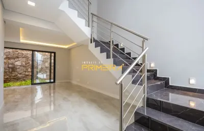 Casa em condomínio / bosque do tangua - casa 166m² pivativos 3 suítes - quintal com grama
