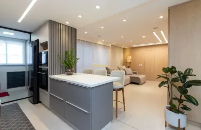 Ed bless cabral - 110m² privativos finamente mobiliado 3 quartos 2 vagas