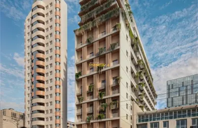 Atmos - studio 22m² no centro com condomínio clube e administração housi