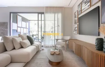 Apartamento espaçoso de 146m² no edifício paseo folloni - 3 quartos, 3 suítes