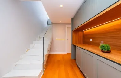 Cobertura / lillè - semi mobiliado 149m² 2 quartos 2 vagas no vila izabel