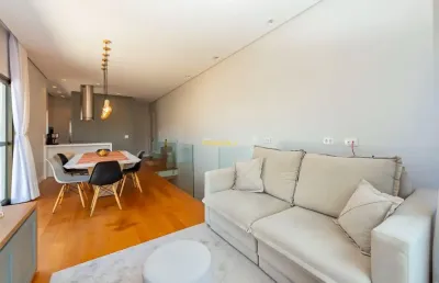 Cobertura mobiliado de alto padrão no lillè -  2 quartos, suíte e 2 vagas.