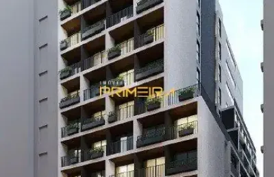 Resid. tibó - studio  30m² e 1 vaga de garagem no cristo rei.