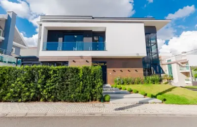 Casa em condomínio no plaza madrid com 4 suítes e 7 vagas