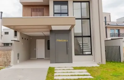 Casa em condomínio fechado com 3 quartos à venda na Rua Irma Schreiner Maran, 503, Santa Cândida, Curitiba