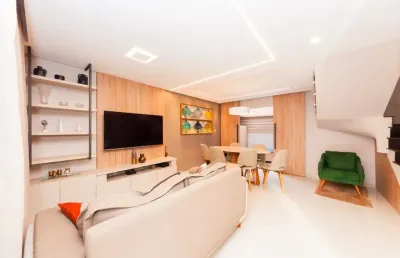 Cond. ilha bella - casa 3 dormitórios (1suite), e 2 vagas no campo comprido
