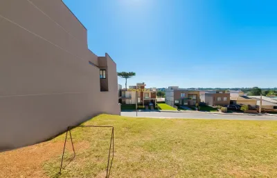 Reserva bonvini - terreno de 290,68m² em condominio completo no santa candida