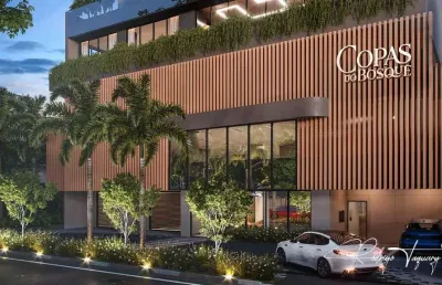 Copas do bosque – apartamento com 103 m² e 3 suítes à venda no setor oeste