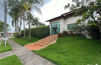 Sobrado de esquina no portal do sol i – 473 m², 4 suítes, piscina e lazer completo em goiânia
