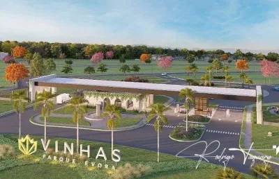 Vinhas parque évora – lotes em condomínio fechado em aparecida de goiânia com lazer completo