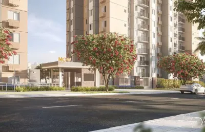 Now milão – apartamento 61 m², 3 quartos (1 suíte) e 2 vagas em goiânia