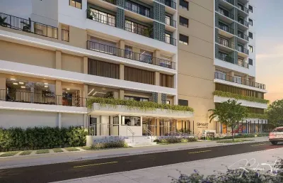 Smart areião – studio à venda com 1 vaga no setor pedro ludovico
