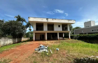 Sobrado inacabado no aldeia do vale – 5 suítes, varanda gourmet e amplo potencial de personalização