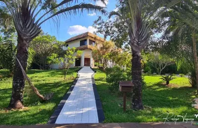 Sobrado à venda no aldeia do vale com 5 suítes, lazer completo e terreno de 2.500 m²