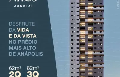Ares jundiaí – lançamento da emisa com 2 e 3 quartos no bairro mais valorizado de anápolis