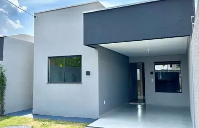 Casa à venda no setor residencial monte cristo, trindade – 72 m², 2 quartos e quintal privativo