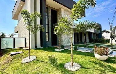 Casa em condomínio fechado com 4 quartos à venda no Terras Alpha Residencial 1, Senador Canedo 
