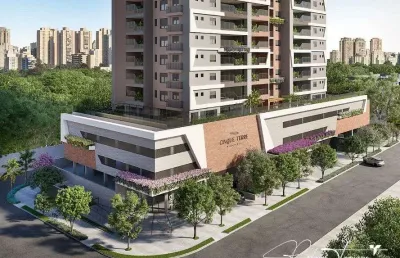 Apartamento à venda no cinque terre residenze com 109 m², 3 suítes plenas, piscina na varanda e 2 vagas no setor bueno