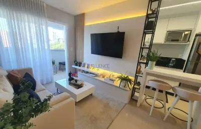 Excelente apartamento mobilado em local maravilhoso!