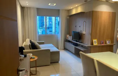 Alugo apartamento mobiliado com 2 quartos mais gabinete n