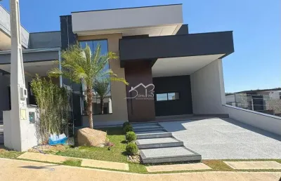 Casa nova 3 suítes à venda condomínio park gran reserve em indaiatuba