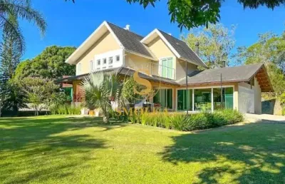 Casa em condomínio fechado com 3 quartos à venda na servidão família damasco, ratones, florianópolis, 2460 m2 por r$ 3.500.000