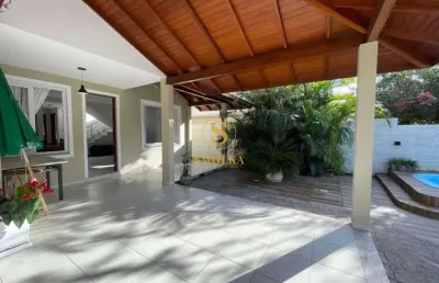 Casa em condomínio fechado com 3 quartos para alugar na rua durval pires da cunha, sambaqui, florianópolis, 200 m2 por r$ 5.900