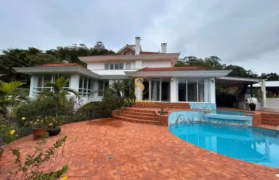 Casa em condomínio fechado com 4 quartos à venda na rua sebastião laurentino da silva, córrego grande, florianópolis, 909 m2 por r$ 5.900.000