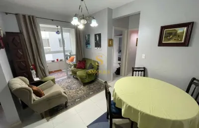 Apartamento com 2 quartos para alugar na rua tomé de souza, barra do aririú, palhoça, 53 m2 por r$ 1.800