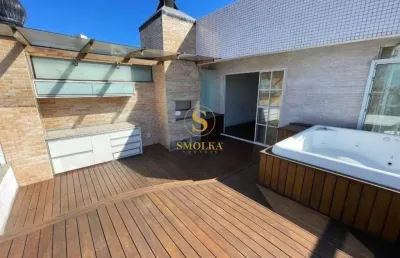Cobertura com 3 quartos para alugar na rua afonso pena, canto, florianópolis, 172 m2 por r$ 7.800