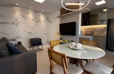 Apartamento com 2 quartos à venda na rua das piraúnas, jurerê, florianópolis, 65 m2 por r$ 1.400.000