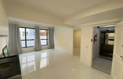 Apartamento com 1 quarto para alugar na rua arcipreste paiva, centro, florianópolis, 57 m2 por r$ 3.500